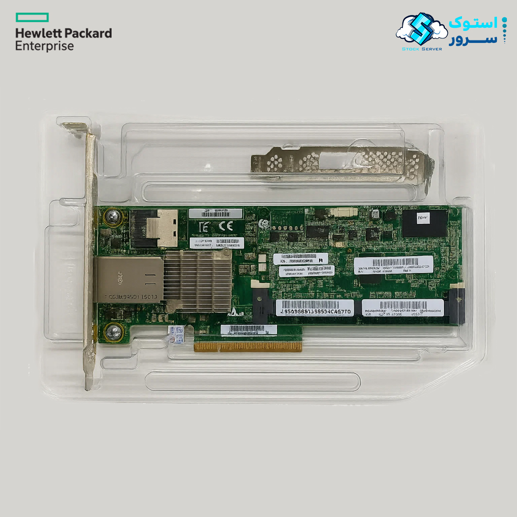 HP Smart Array P222512 FBWC 6Gb 1-port Int1-port Ext SAS 631667-B21 pack