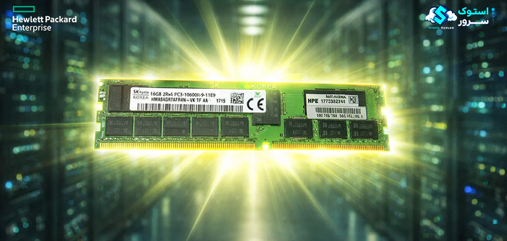 HPE 16GB PC3U-10600R DDR3-1333 RDIMM server memory module (647881-B21)