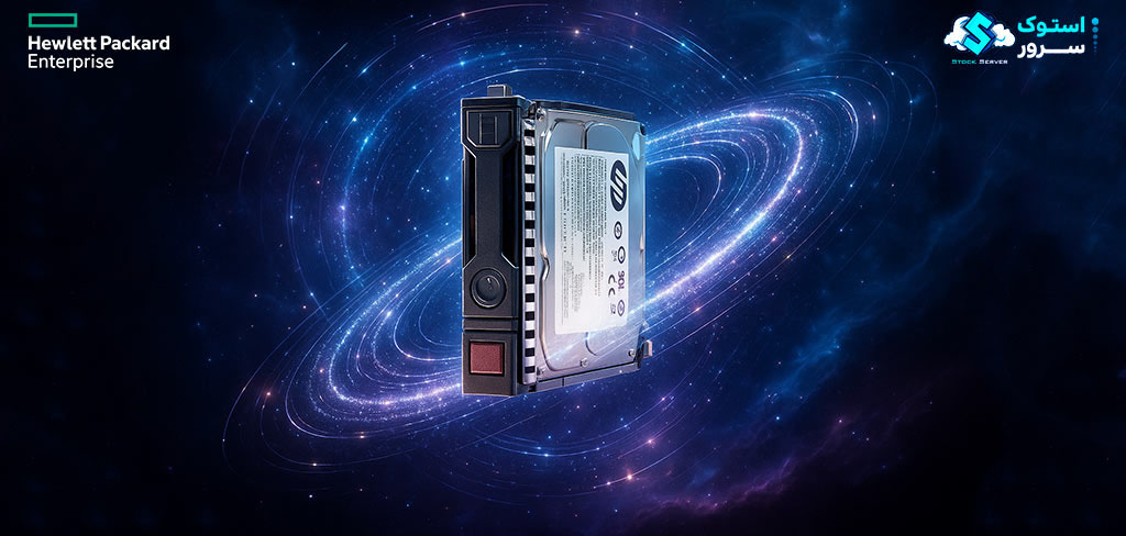 HPE DL360 Gen9 3.5 inch LFF enterprise hard drives installed in server bays