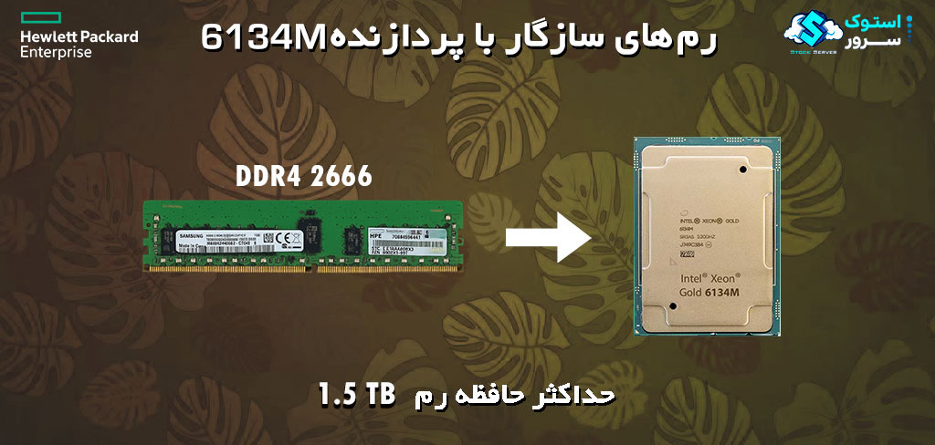 Intel® Xeon® Gold 6134M processor with turbo frequency up to 3.70 GHz