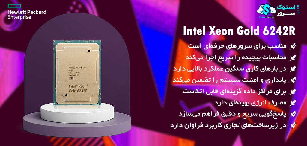 Intel Xeon Gold 6242R processor in FCLGA3647 socket