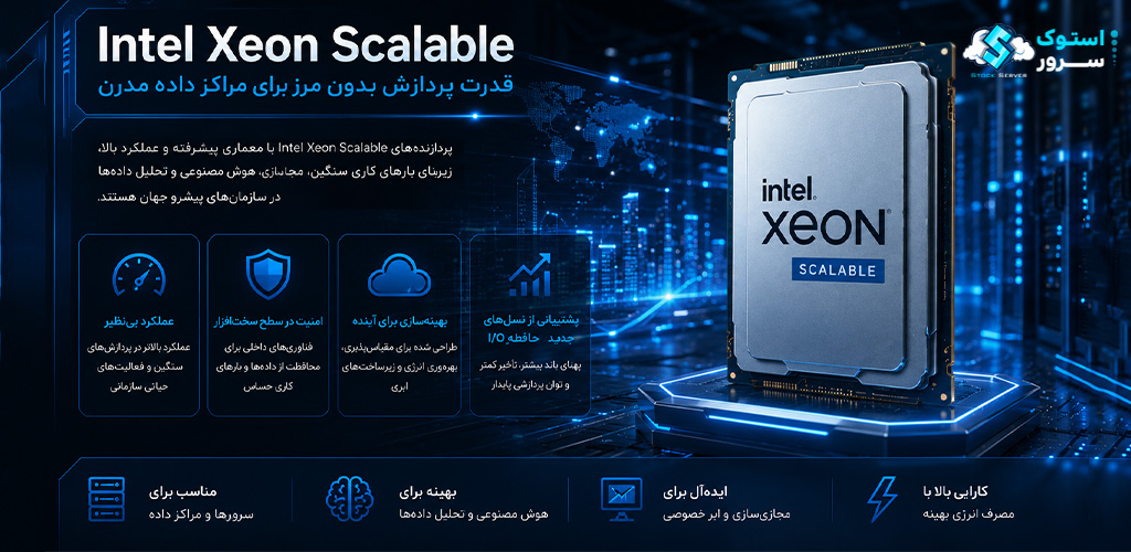 پردازنده های اینتل زئون Scalable