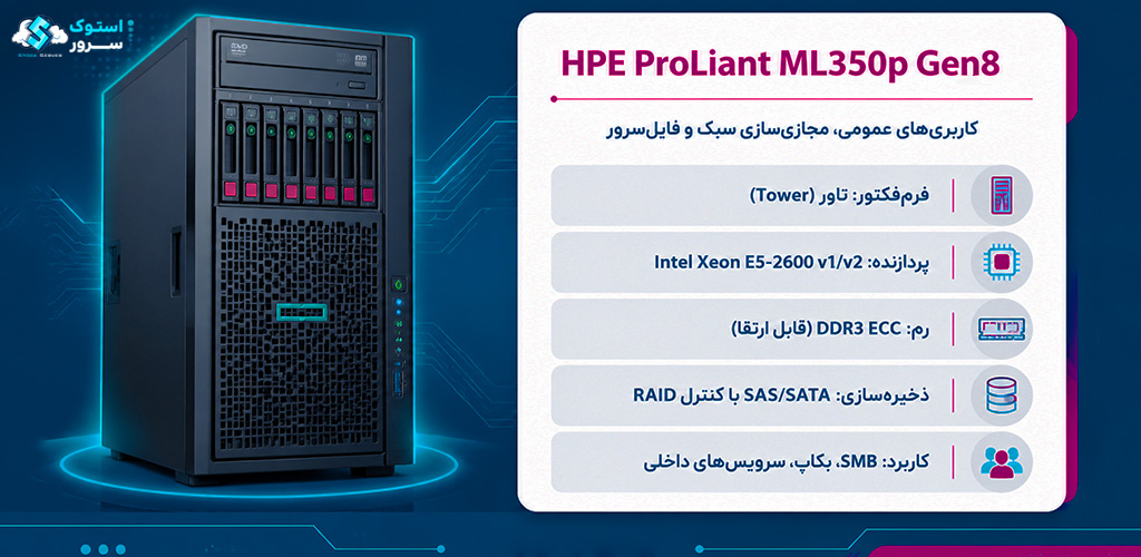 سرور ML350p Gen8