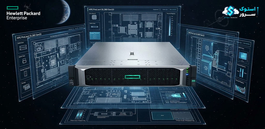 سرور اچ پی ای DL380 Gen10