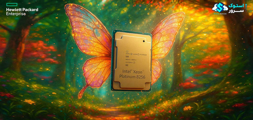 Intel® Xeon® Platinum 8256 processor with 4 cores and a base frequency of 3.80 GHz