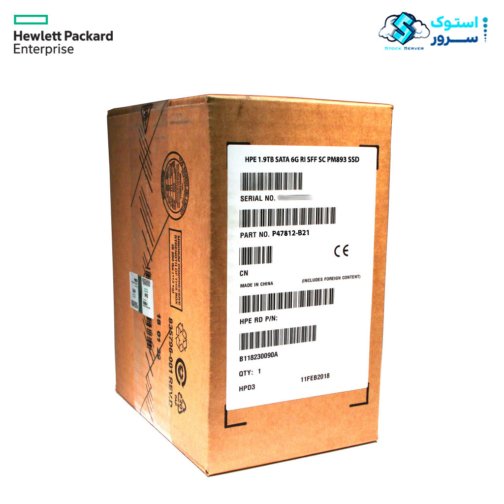 اس اس دی HPE 1.9TB SATA 6G RI SFF SC PM893 SSD - Image 2