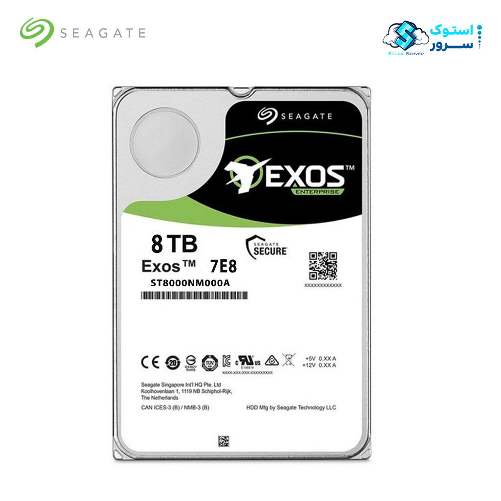 Seagate 8TB Exos 7E8 ST8000NM000A 512e Ent SATA HDD ST8000NM000A
