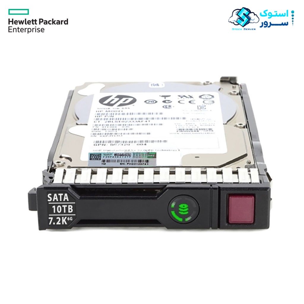 عکس جلوی هارد-HPE-10TB-SATA-6G-7.2K-LFF-HDD-857648-B21front