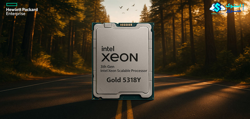 Intel Xeon Gold 5318Y processor with 24 cores, 48 threads, 2.10 GHz base and 3.40 GHz max turbo