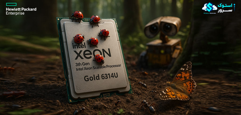 Intel Xeon Gold 6314U processor with 32 cores, 64 threads, 2.30 GHz base and 3.40 GHz max turbo