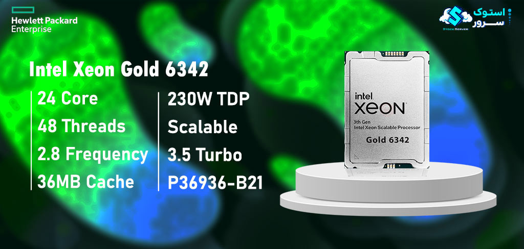 24-core Intel Xeon Gold 6342 CPU with 48 threads, 2.80 GHz base and 3.50 GHz turbo