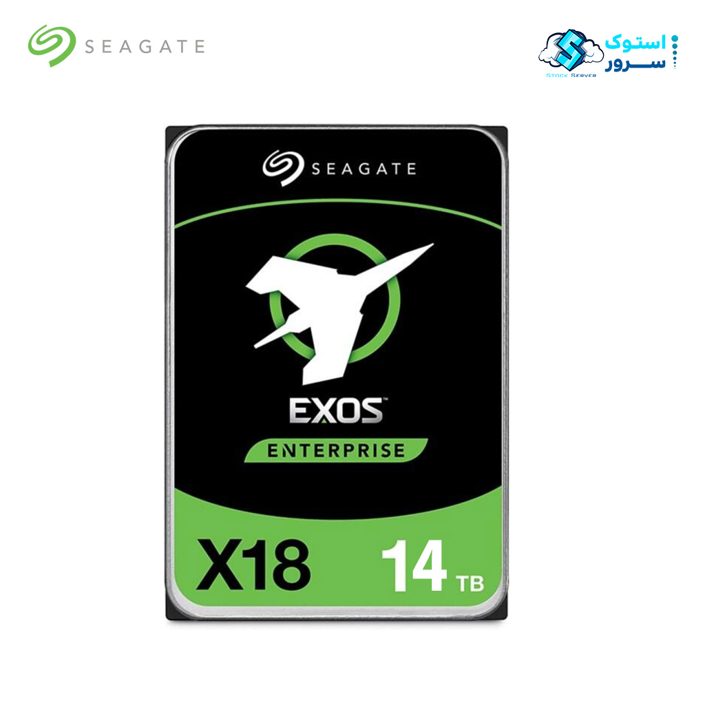 هارد Seagate 14TB Exos X18 ST14000NM008J SAS 512e/4Kn Ent FastFormat HDD - Image 2