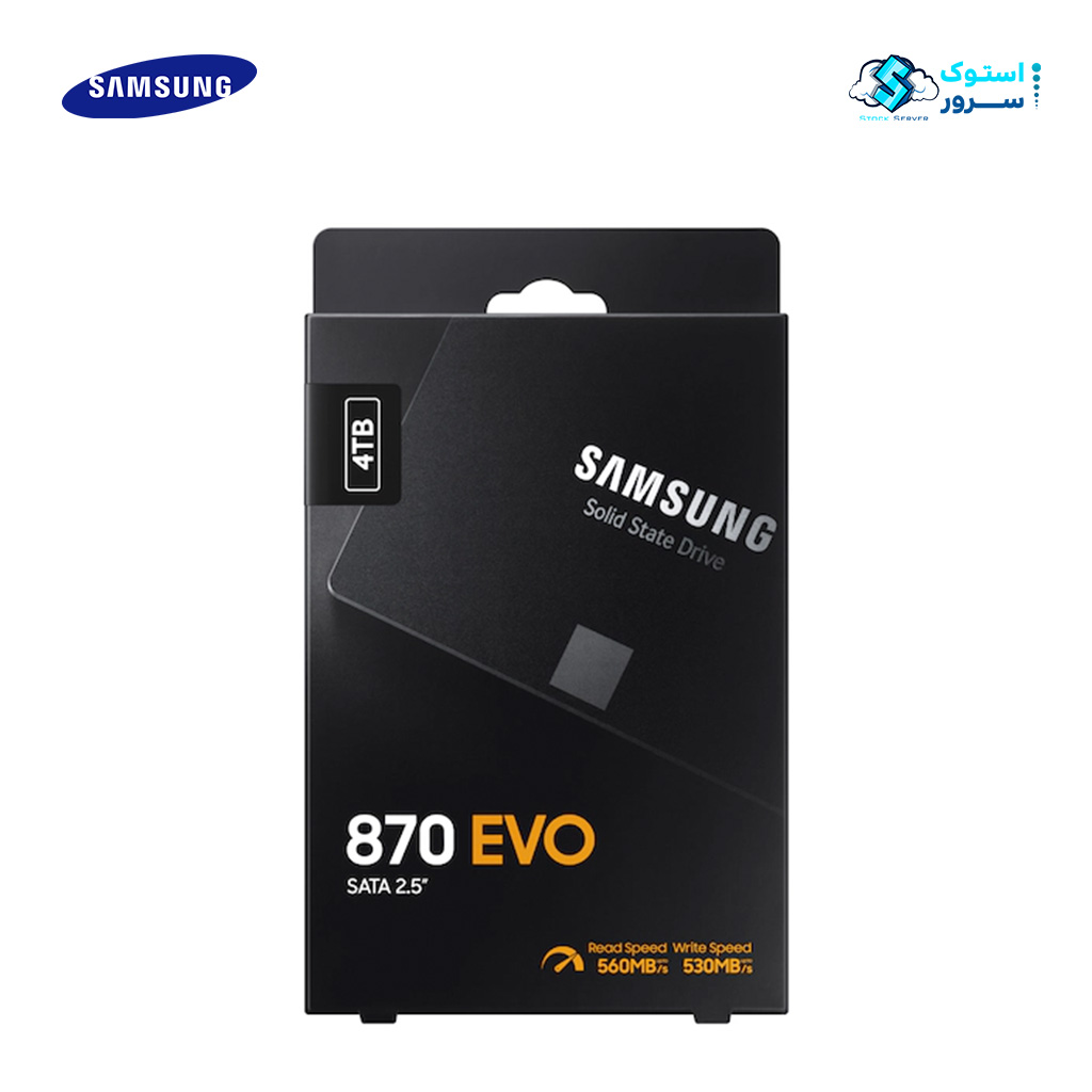 اساسدی Samsung 870 EVO MZ-77E4T0 4TB SATA 6Gb/s 2.5inch SSD - Image 4