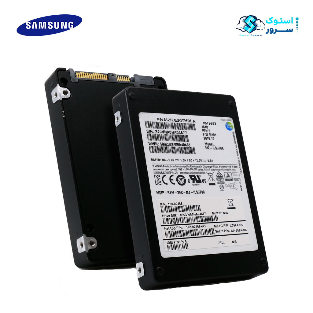 Samsung PM1653 MZILG30THBLA 30.72TB SAS 24Gbp/s 2.5inch Enterprise SSD