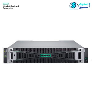 Front view of HPE MSA 2072 24SFF storage array with 24 SFF drives