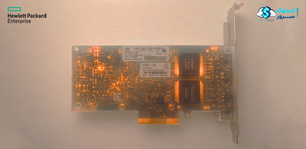 HPE i350-T4 1Gb 4-Port PCIe Ethernet Adapter P21106-B21