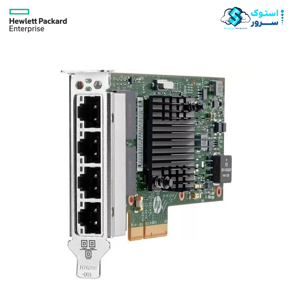 کارت شبکه HPE Ethernet 1Gb 4-Port BASE-T BCM5719 P51178-B21