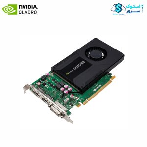 تصویر اصلی و اورجینال از کارت گرافیک NVIDIA Quadro K2000 2GB PCIE GPU