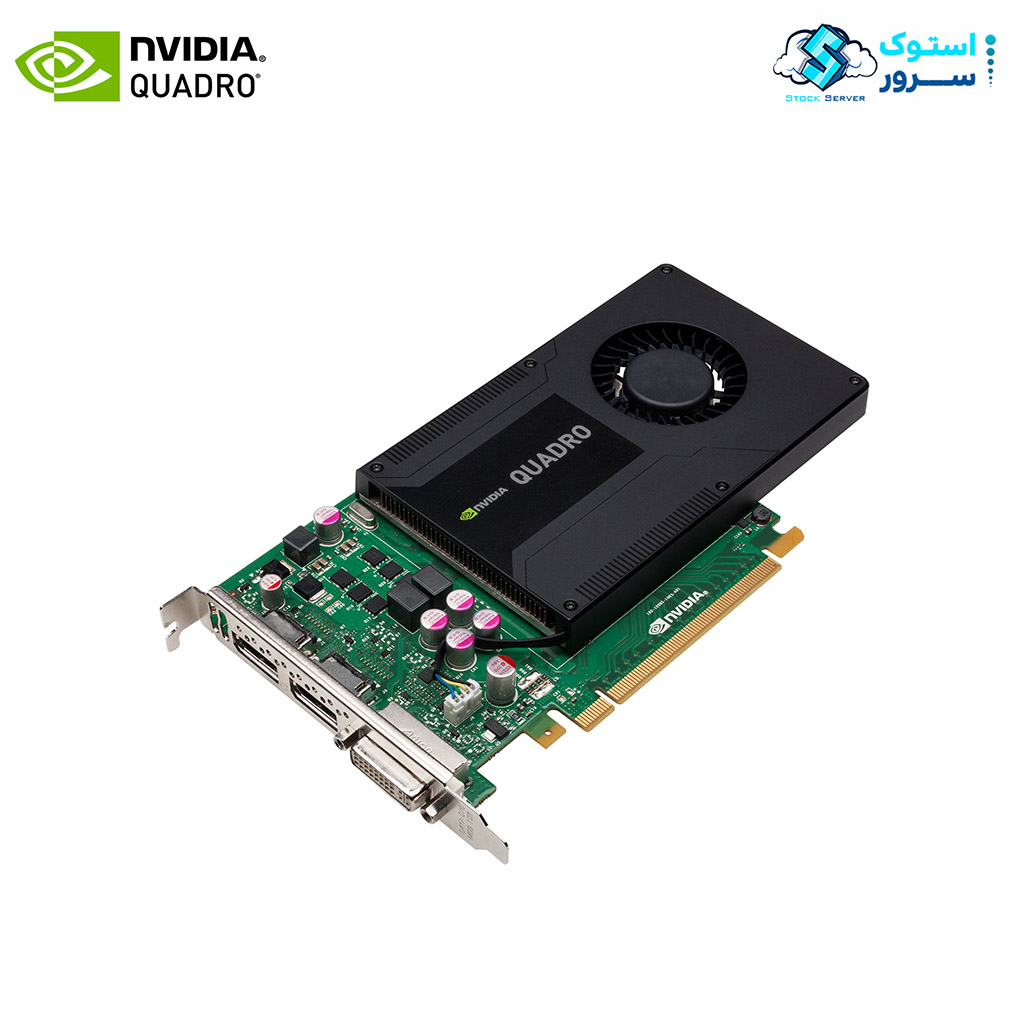 تصویر اصلی و اورجینال از کارت گرافیک NVIDIA Quadro K2000 2GB PCIE GPU