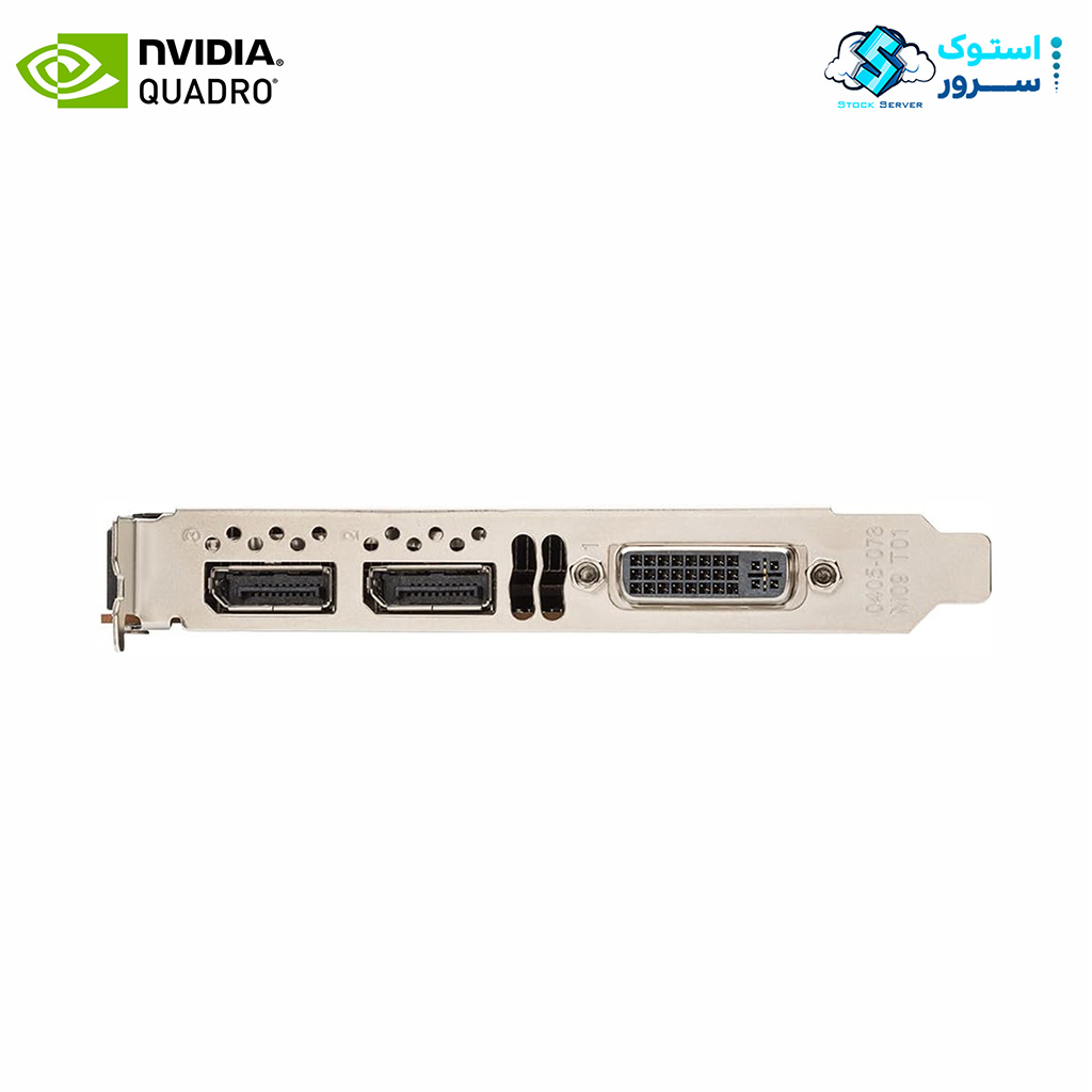 تصویر پورت های ورودی کارت گرافیک NVIDIA Quadro K4000 3GB PCIE