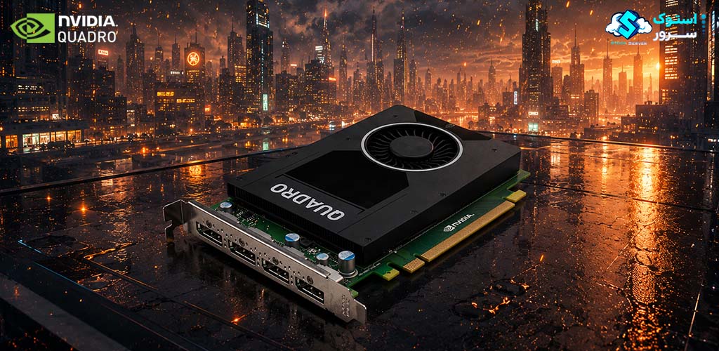 کارت گرافیک حرفهای NVIDIA Quadro M2000 با 4GB VRAM و معماری Maxwell برای پردازشهای گرافیکی، طراحی صنعتی و تولید محتوای دیجیتال