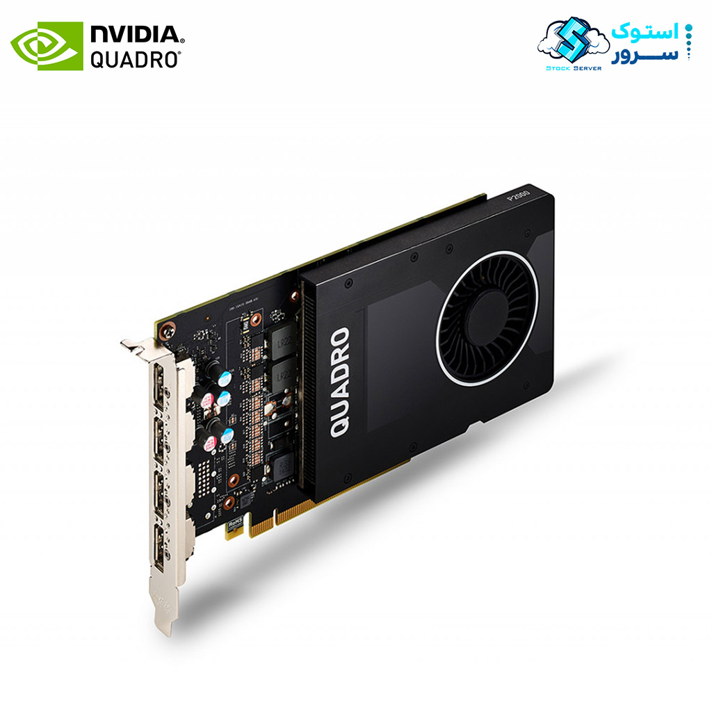 عکس اصلی و اورجینال کارت گرافیک NVIDIA Quadro P2200 5GB PCIE GPU