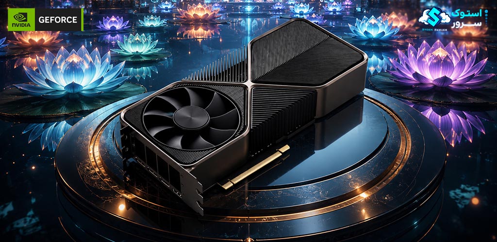 نمای فنی از NVIDIA GeForce RTX 3090 24GB با معماری Ampere و عملکرد قدرتمند در تولید محتوا، طراحی سهبعدی و محاسبات سنگین
