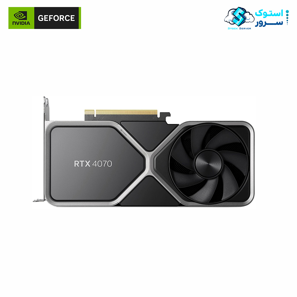عکس اوررجینال کارت گرافیک NVIDIA RTX 4070 12GB PCIE GPU