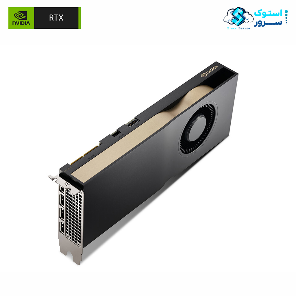 عکس اورجینال کارت گرافیک NVIDIA RTX A5500 20GB PCIE GPU