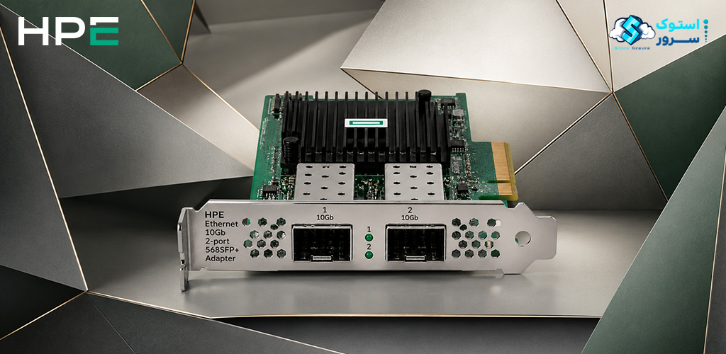 کارت شبکه HPE Ethernet 10Gb 2-port 568FLR-SFP+ Adapter 866467-B21