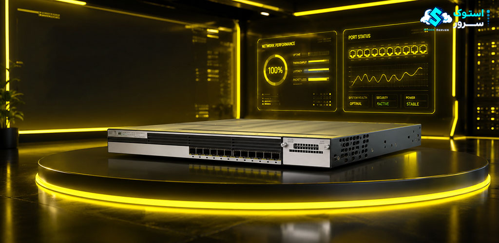 سوئیچ کاتالیست سیسکو مدل WS-C3750X-12S-S