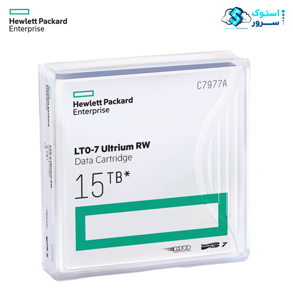 HPE LTO-7 Ultrium 15TB RW Data Cartridge C7977A