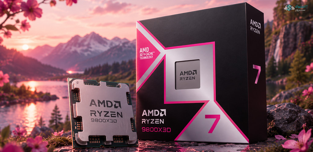 پردازنده گیمینگ AMD Ryzen 7 9800X3D
